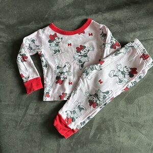 Disney Minnie Mouse Pajama Set -2T